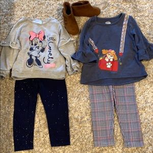 Minnie & paw patrol outfit😘